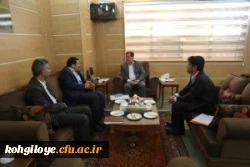 افزایش ۴برابری دانشجو در دانشگاه فرهنگیان / بررسی فضای فیزیکی دانشگاه فرهنگیان کهگیلویه وبویراحمد در دیدار با استاندار 2