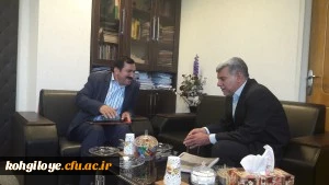 دیدار معاون توسعه مدیریت و منابع دانشگاه فرهنگیان کشوربا معاون هماهنگی امورعمرانی استاندار کهگیلویه و بویراحمد 2