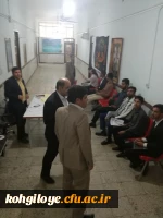 بازدید دکتر هاشمی از روند مصاحبه از داوطلبان ورود به دانشگاه فرهنگیان 6