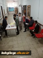 بازدید دکتر هاشمی از روند مصاحبه از داوطلبان ورود به دانشگاه فرهنگیان 7