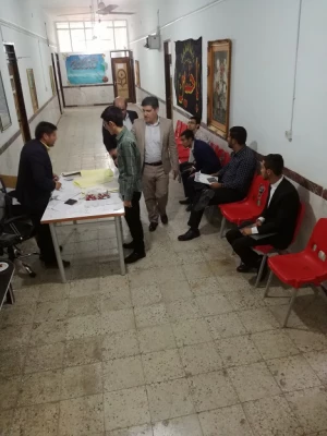 بازدید دکتر هاشمی از روند مصاحبه از داوطلبان ورود به دانشگاه فرهنگیان 7