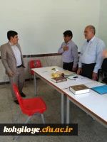 بازدید دکتر هاشمی از روند مصاحبه از داوطلبان ورود به دانشگاه فرهنگیان 10