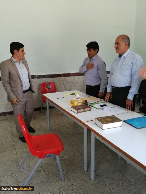 بازدید دکتر هاشمی از روند مصاحبه از داوطلبان ورود به دانشگاه فرهنگیان 10