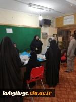 بازدید دکتر هاشمی از روند مصاحبه از داوطلبان ورود به دانشگاه فرهنگیان 11