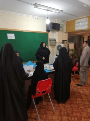 بازدید دکتر هاشمی از روند مصاحبه از داوطلبان ورود به دانشگاه فرهنگیان 11