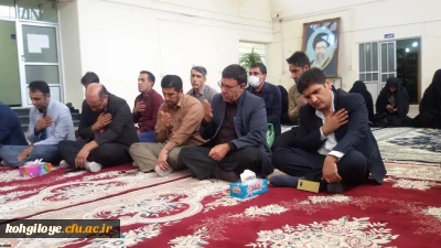 برگزاری مراسم عزاداری و سینه زنی دهه اول محرم