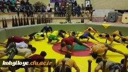 بازدید مسئولان و دانشجویان پردیس شهید ایزدپناه از زورخانه یاسوج 2