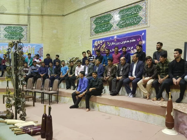 بازدید مسئولان و دانشجویان پردیس شهید ایزدپناه از زورخانه یاسوج 3