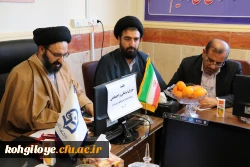 گزارش سفر حجت الاسلام والمسلمین حاج آقا دادگر به دانشگاه فرهنگیان استان کهگیلویه و بویراحمد 4