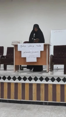 به همت شورای صنفی رفاهی پردیس کوثر برگزار گردید:

جلسه پرسش و پاسخ با حضور مسئولان استانی و پردیس 2