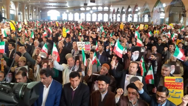 شرکت کارکنان دانشگاه فرهنگیان استان در مراسم گرامی داشت یوم الله 9 دی، روز پیروزی بصیرت مردم بر فتنه آمریکایی 7