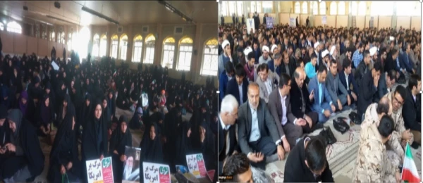 حضور دانشگاه فرهنگیان استان در مراسم گرامی داشت یوم الله 9 دی، روز پیروزی بصیرت مردم بر فتنه آمریکایی 2