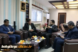 دیدارمدیر امورپردیس های استانی دانشگاه فرهنگیان با مدیرکل صدا و سیمای مرکز استان 2