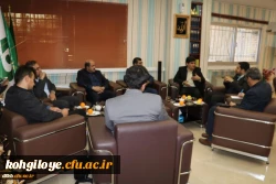 دیدارمدیر امورپردیس های استانی دانشگاه فرهنگیان با مدیرکل صدا و سیمای مرکز استان 3