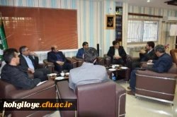 دیدار رئیس دانشگاه فرهنگیان استان با مدیر کل صدا وسیماری مرکز کهگیلویه وبویراحمد