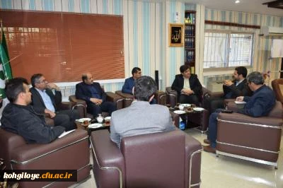 دیدار رئیس دانشگاه فرهنگیان استان با مدیر کل صدا وسیماری مرکز کهگیلویه وبویراحمد