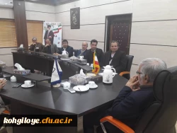 در دیدار معاون پژوهش و فناوری دانشگاه فرهنگیان با رئیس دانشگاه یاسوج مطرح شد: انعقاد تفاهم نامه همکاری دانشگاه فرهنگیان و دانشگاه یاسوج در زمینه های آموزشی و پژوهشی 2