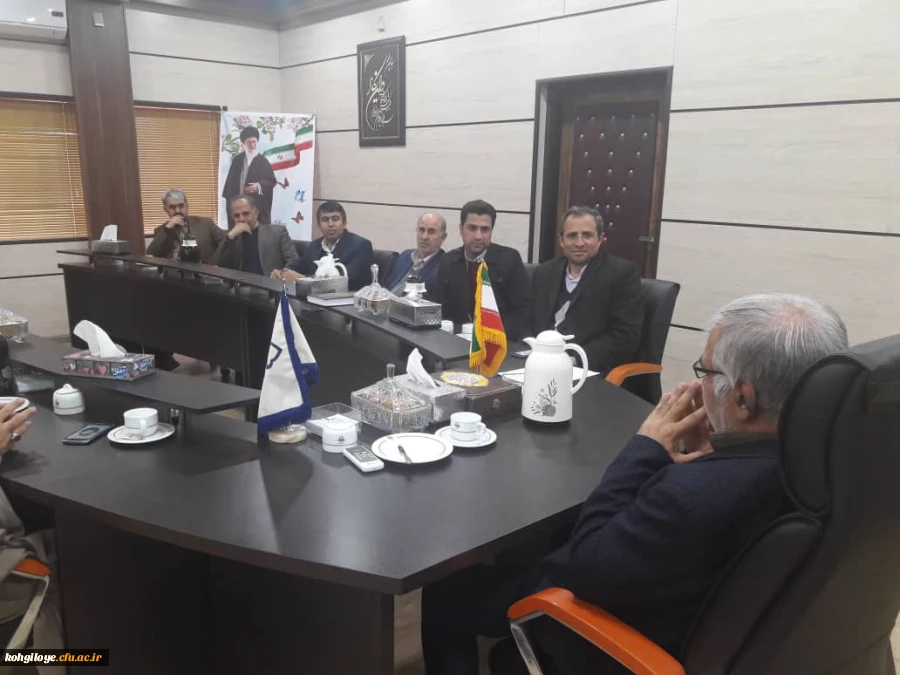 در دیدار معاون پژوهش و فناوری دانشگاه فرهنگیان با رئیس دانشگاه یاسوج مطرح شد: انعقاد تفاهم نامه همکاری دانشگاه فرهنگیان و دانشگاه یاسوج در زمینه های آموزشی و پژوهشی 2