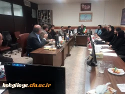 دیدار معاون محترم پژوهش و فناوری دانشگاه فرهنگیان با اعضای هیئت علمی، روسا، معاونین وکارشناسان پژوهش استان کهگیلویه و بویراحمد 2