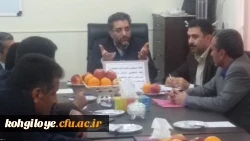 گزارش سفر معاون مدیرکل اداره خدمات و رفاه دانشجویی سازمان مرکزی از دانشگاه فرهنگیان استان 5