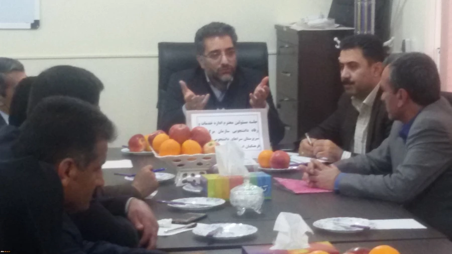 گزارش سفر معاون مدیرکل اداره خدمات و رفاه دانشجویی سازمان مرکزی از دانشگاه فرهنگیان استان 5