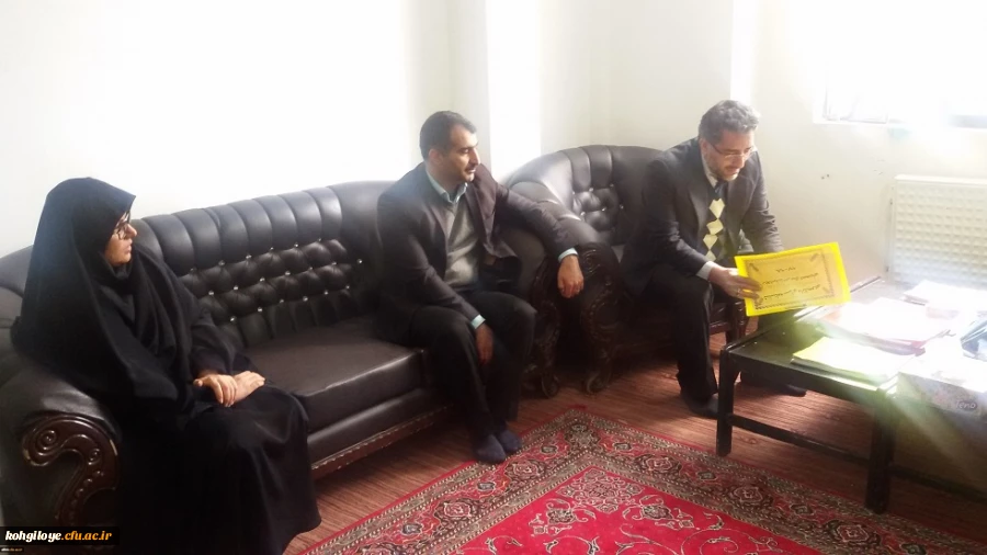 گزارش سفر معاون مدیرکل اداره خدمات و رفاه دانشجویی سازمان مرکزی از دانشگاه فرهنگیان استان 7