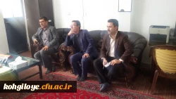 گزارش سفر معاون مدیرکل اداره خدمات و رفاه دانشجویی سازمان مرکزی از دانشگاه فرهنگیان استان 8