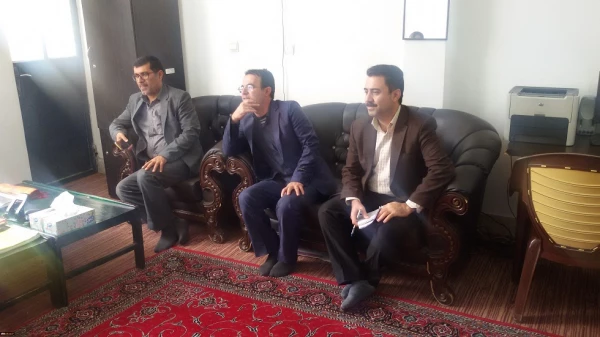 گزارش سفر معاون مدیرکل اداره خدمات و رفاه دانشجویی سازمان مرکزی از دانشگاه فرهنگیان استان 8