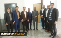 گزارش سفر معاون مدیرکل اداره خدمات و رفاه دانشجویی سازمان مرکزی از دانشگاه فرهنگیان استان 9