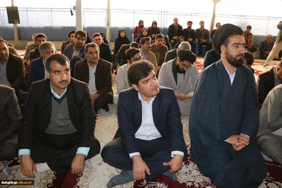 دیدار دانشگاهیان کهگیلویه و بویراحمد با نماینده ولی فقیه در مجلس خبرگان رهبری 5