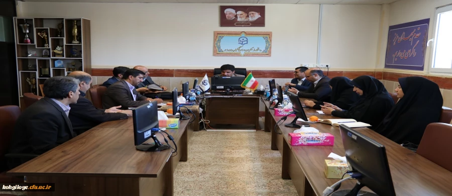 بازدید ناظران معاونت فرهنگی از دانشگاه فرهنگیان استان 2