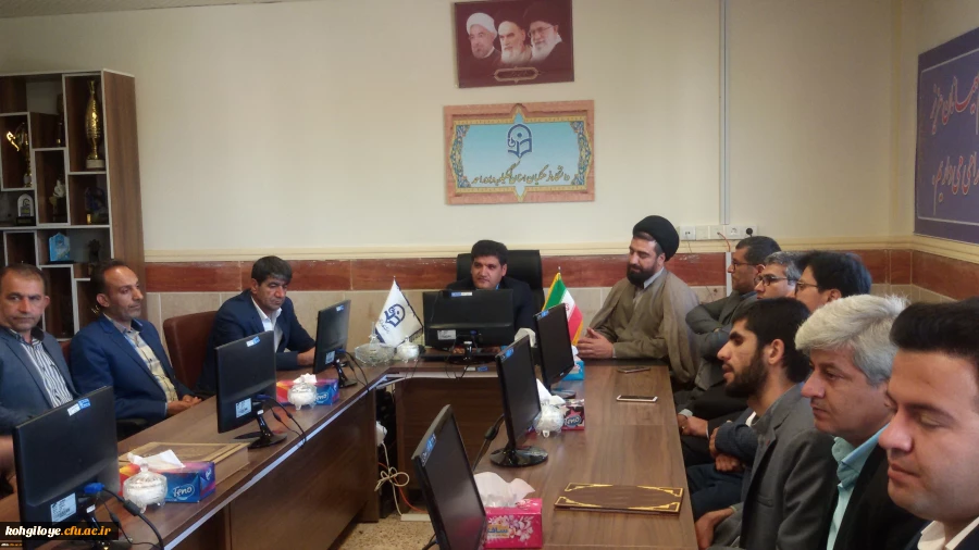 دیدار نوروزی کارکنان با سرپرست دانشگاه فرهنگیان استان 2