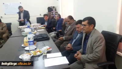 به همت بسیج اساتید دانشگاه فرهنگیان برگزار شد:
جلسه هم اندیشی اعضای بسیج اساتید دانشگاه فرهنگیان استان کهگیلویه و بویراحمد