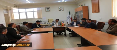 نشست دانشگاه فرهنگیان استان و اداره نوسازی و تجهیز مدارس با موضوع هماهنگی جهت ساخت سرای دانشجویی