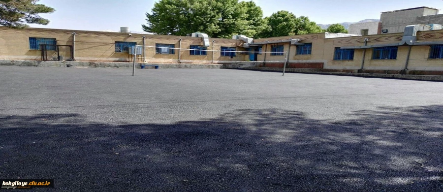 آسفالت محوطه پردیس شهید ایزدپناه 2
