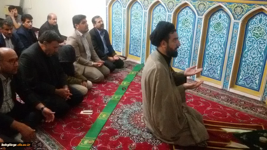 اعضای شورای مدیران دانشگاه فرهنگیان استان افطارخود را همراه با دانشجویان پردیس شهید ایزدپناه صرف نمودند. 5