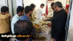 اعضای شورای مدیران دانشگاه فرهنگیان استان افطارخود را همراه با دانشجویان پردیس شهید ایزدپناه صرف نمودند. 6