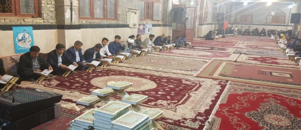 برگزاری محفل انس با قرآن کریم دانشگاه فرهنگیان استان در حرم مطهر امام زاده شاه قاسم(ع) یاسوج 2