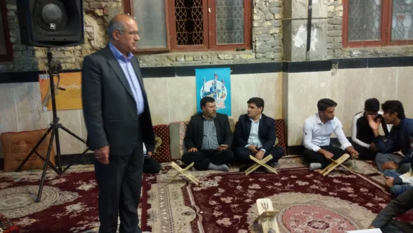 برگزاری محفل انس با قرآن کریم دانشگاه فرهنگیان استان در حرم مطهر امام زاده شاه قاسم(ع) یاسوج 2