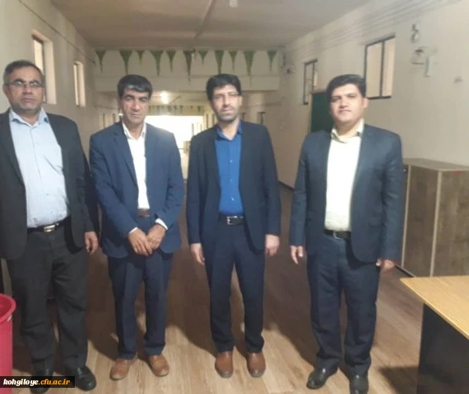 بازدید مدیرکل دفتر برنامه ریزی وزارت آموزش و پرورش ازفضاهای اداری و خوابگاهی دانشگاه فرهنگیان استان /احداث سراهای دانشجویی در دانشگاه فرهنگیان کهگیلویه و بویراحمد 3
