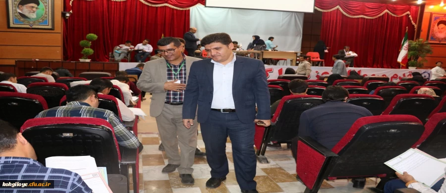 بازدید دکتر هاشمی از برگزاری آزمون اصلح مهارت آموزان ماده 28 2