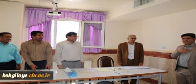 بازدید دکتر هاشمی از مراحل انجام مصاحبه داوطلبان ورود به دانشگاه فرهنگیان