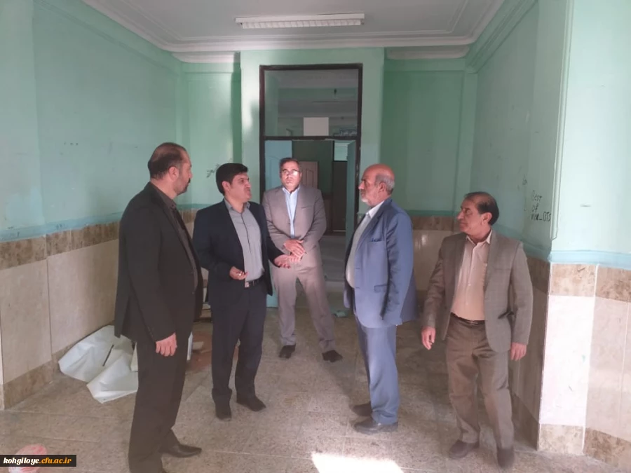 بازدید مدیرکل امور مالی دانشگاه فرهنگیان از مجموعه آموزشی رفاهی گچساران 3