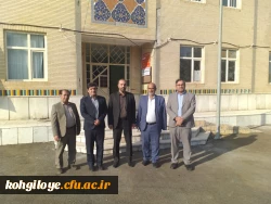 بازدید مدیرکل امور مالی دانشگاه فرهنگیان از مجموعه آموزشی رفاهی گچساران 4