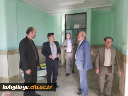 بازدید مدیرکل امور مالی دانشگاه فرهنگیان از مجموعه آموزشی رفاهی گچساران 5