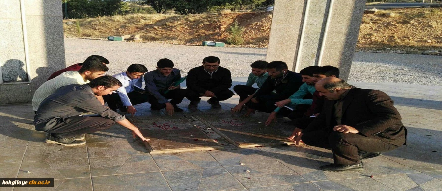 پیاده روی جمعی از دانشجویان پردیس شهید ایزدپناه به تپه نورالشهدا 2