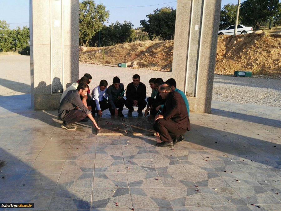 پیاده روی جمعی از دانشجویان پردیس شهید ایزدپناه به تپه نورالشهدا 5