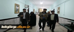 بازدید رئیس اداره عمران سازمان مرکزی از دانشگاه فرهنگیان کهگیلویه و بویراحمد 2