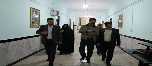 بازدید رئیس اداره عمران سازمان مرکزی از دانشگاه فرهنگیان کهگیلویه و بویراحمد 2