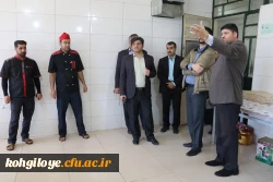 بازدید رئیس اداره عمران سازمان مرکزی از دانشگاه فرهنگیان کهگیلویه و بویراحمد 7